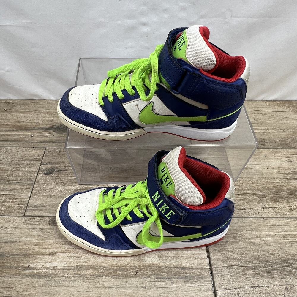 Nike Zoom Morgan Mid 2 Zoom mens size 7 Green Blue - Picture 4 of 9